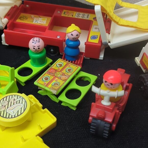 Set#9 Fisher Price Little People Play Family Car Pop-up Camper #992 - Picture 9 of 16